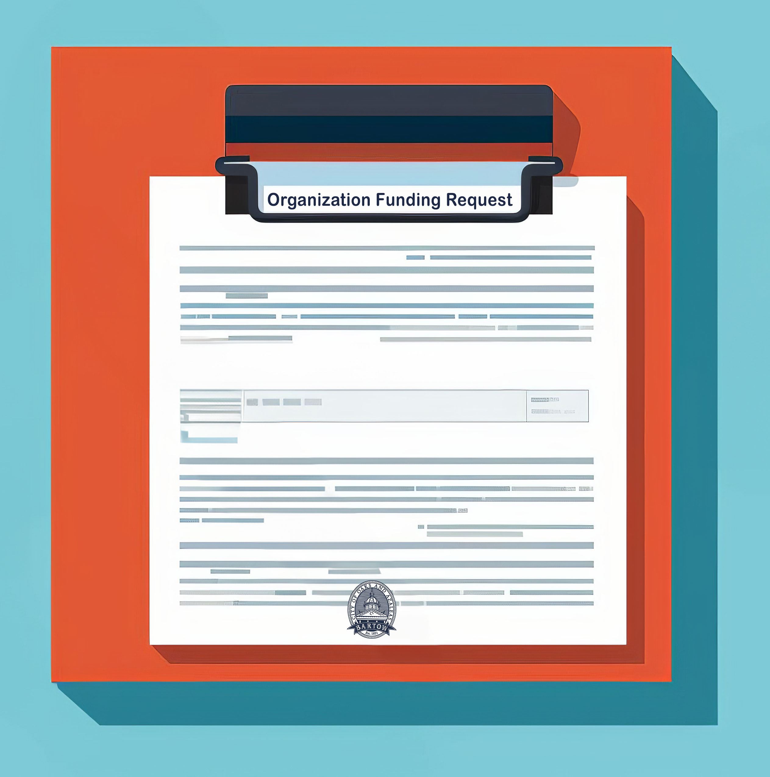 Org funding clipboard